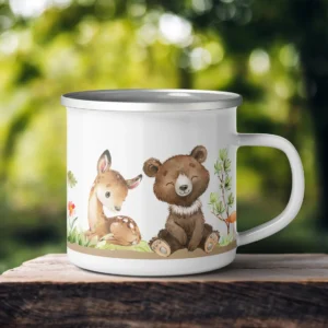 Camping-Tasse "Bärige Freunde"