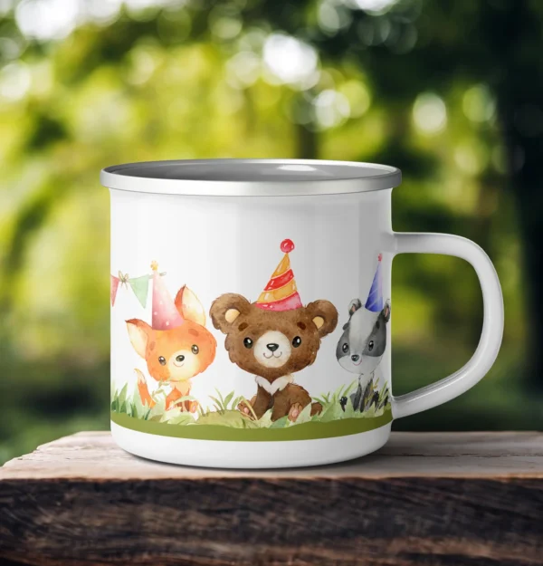Camping-Tasse "Waldparty"